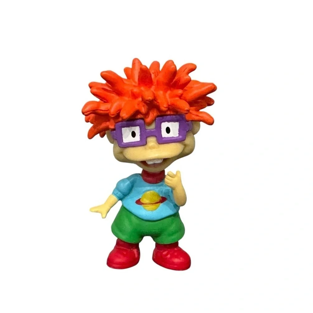 Nickelodeon’s Rugrats 90’s Tommy Pickles & Chuckie 2” PVC Toy Figures